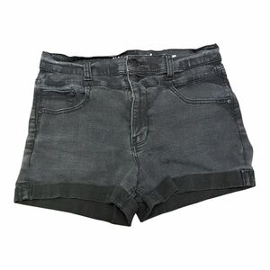 Wallflower High Rise Black Denim Shorts Size 11